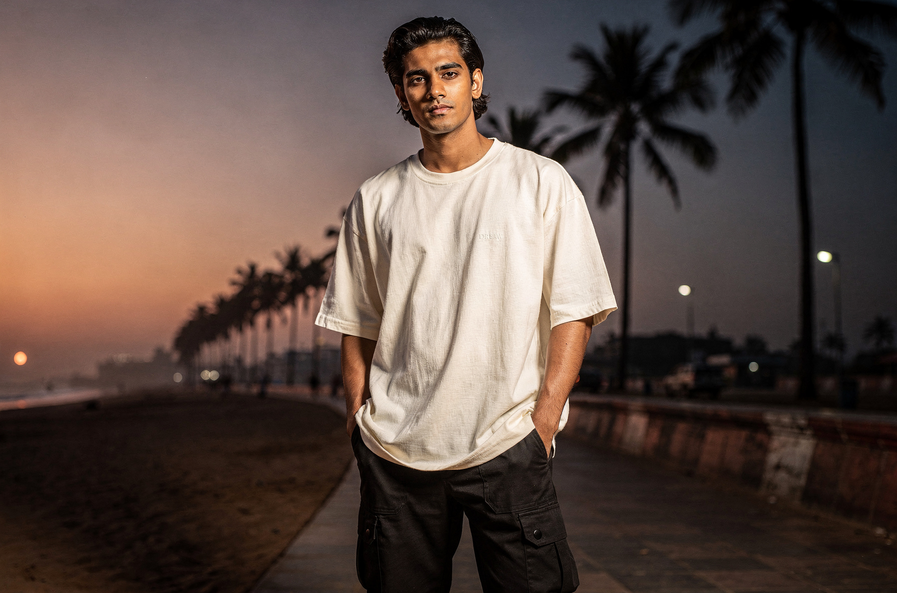 Cream Tab Tee · lifestyle