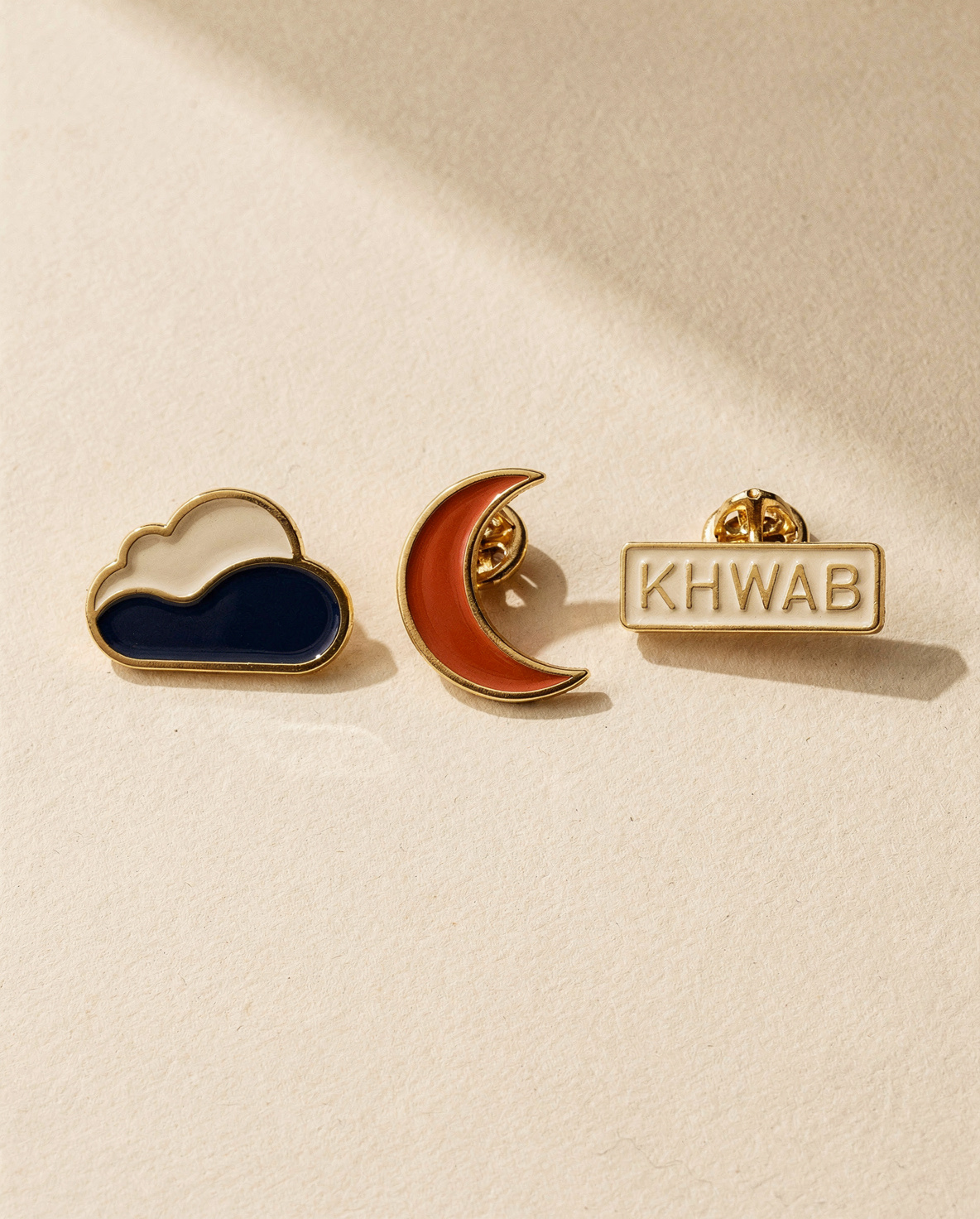 Enamel Pin Set of 3