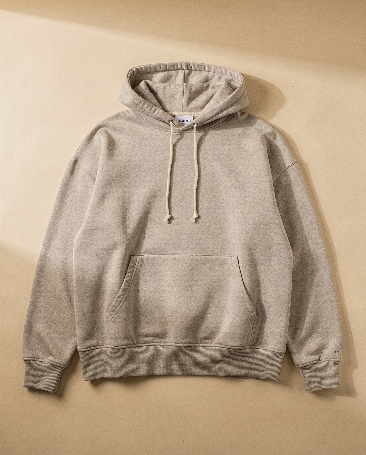 Yaar Grey Hoodie · flat