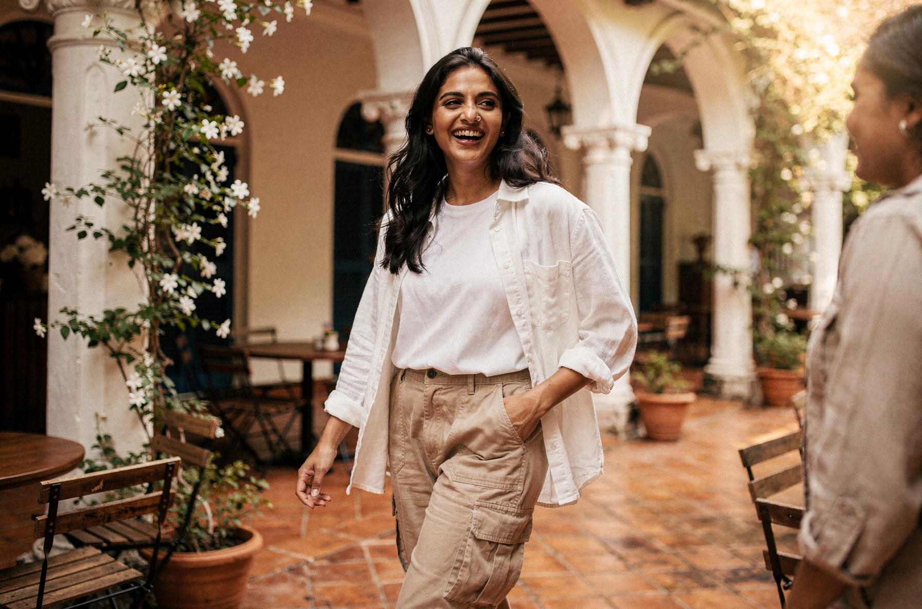 Linen shirt · lifestyle