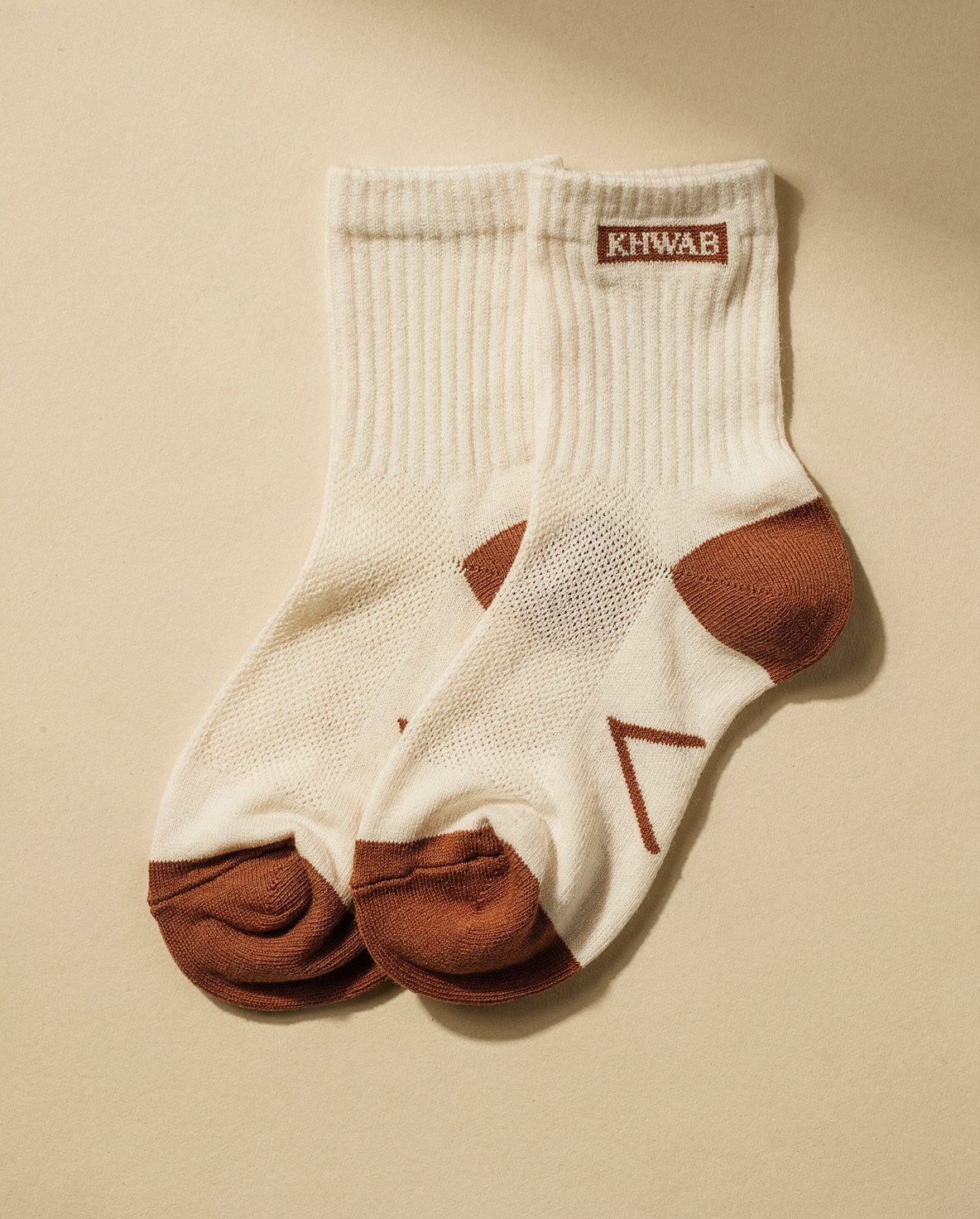 Low-Cut Sport Sock — Chalk White