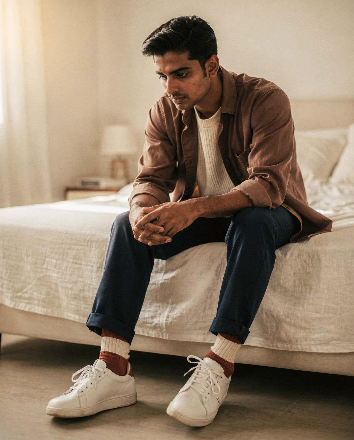 Crew Sock Cream · lifestyle