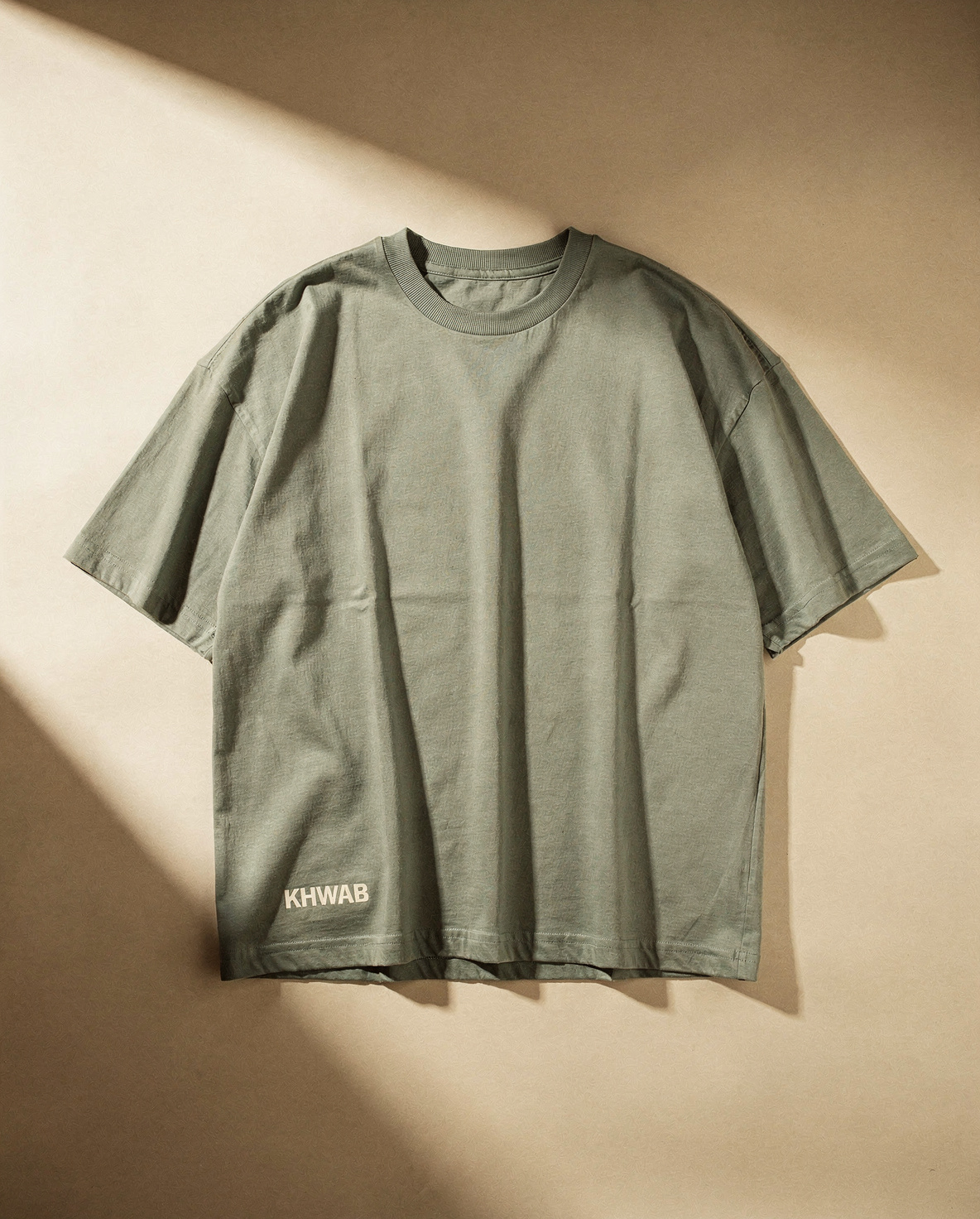 Sage tee · flat