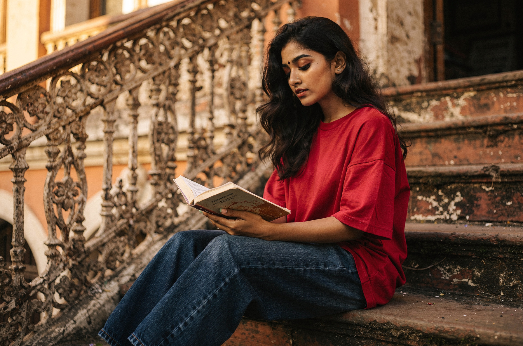 Sunrise tee · lifestyle